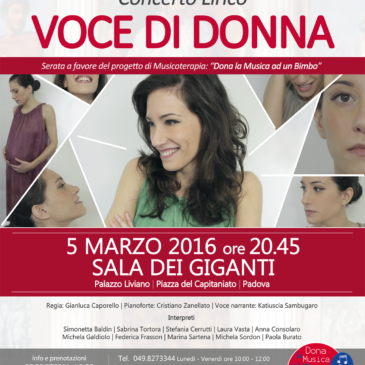 VOCE DI DONNA – 5 marzo 2016