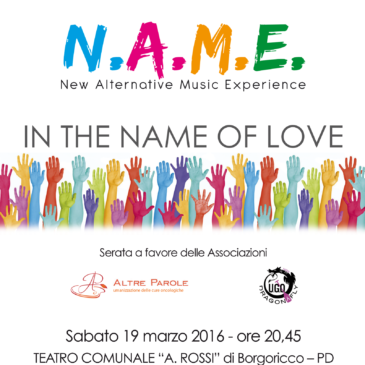 N.A.M.E. In the name of Love